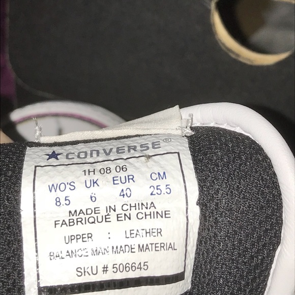 Leather Converse NZINGA - Picture 5 of 8